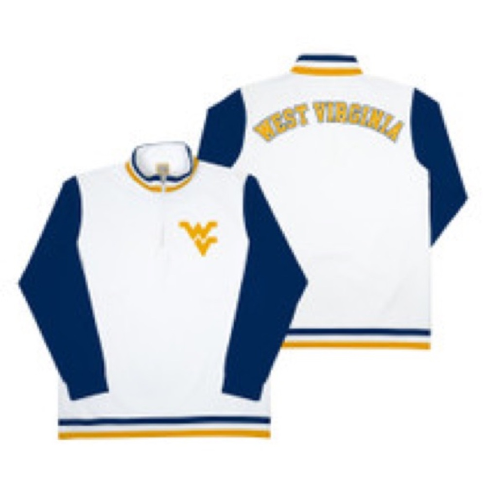 WVU QuarterZip Pullover